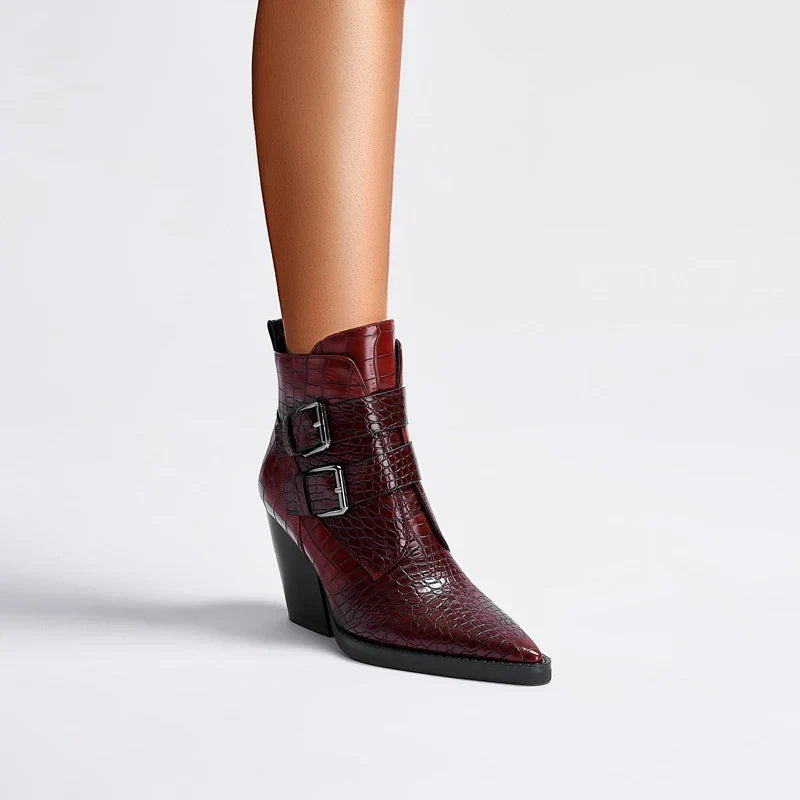 Women's Buckle Boots