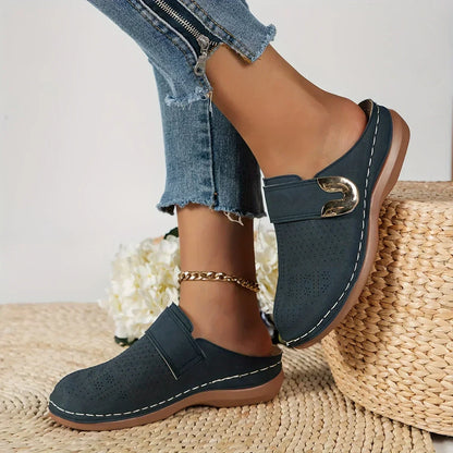 Ophelia Women's Wedge Sandals Adjustable Strap
