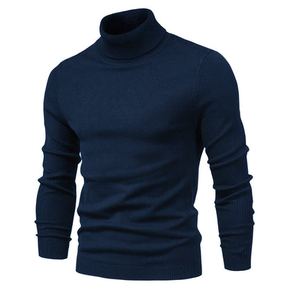 Isaac | Casual Men's Turtleneck Knit Sweater
