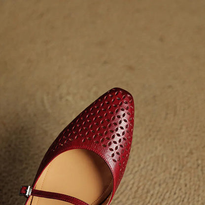 Kyla Genuine Leather Flats