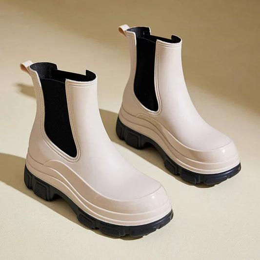 Women's Chelsea Ankle Boots Comfortable Supportive - 
Fashinoza