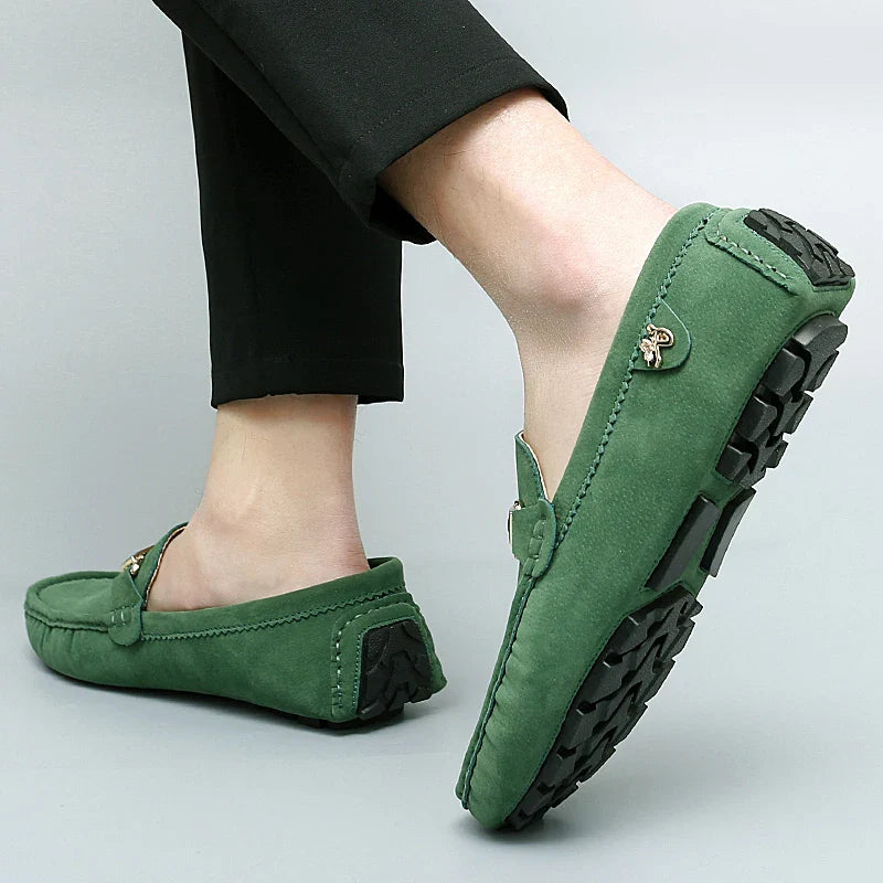 Delmar Genuine Suede Loafers