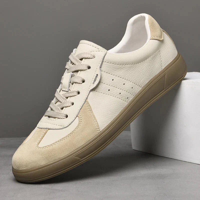 Men's Low Lace Up Sneakers Comfortable - 
Fashinoza
