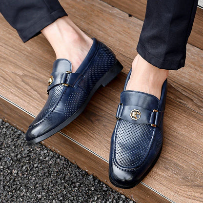 Valenco Men's Leather Loafers