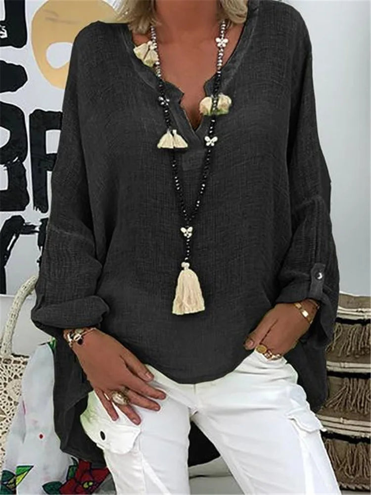 Women's Lightweight Oversized Blouse