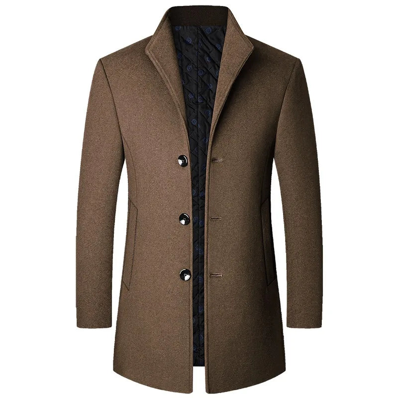 Jacob | Men’s Winter Wool Coat for Cold Weather