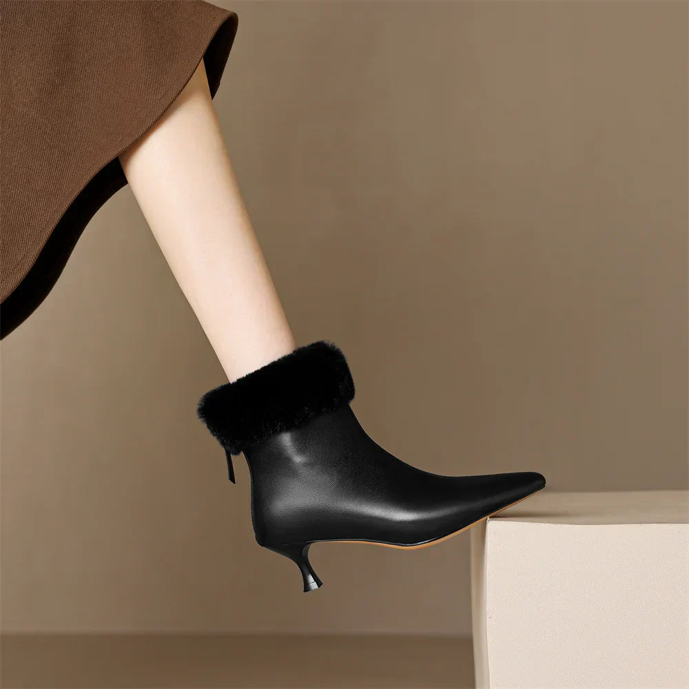 Clarks Women's Leather Ankle Boots