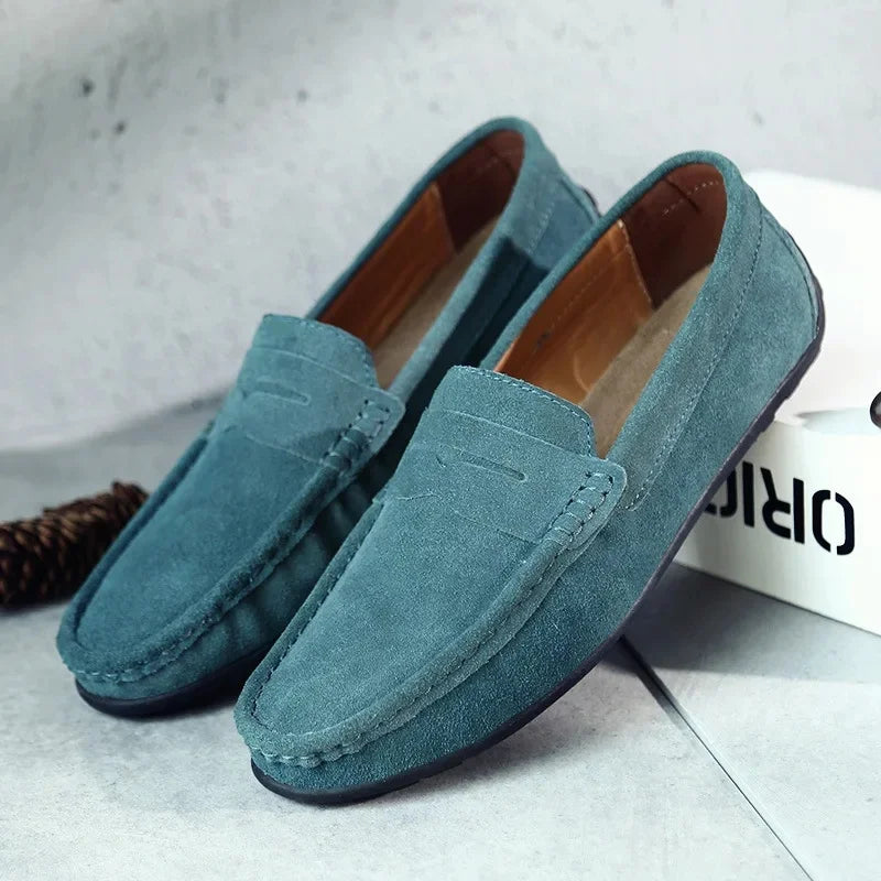 Men's Soft Loafers Comfortable Slip On Shoes