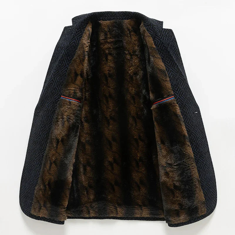 Wool Blazer Midnight Blue