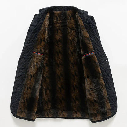 Wool Blazer Midnight Blue