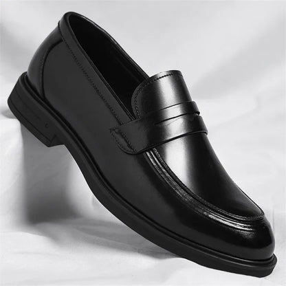 Mercier Men's Leather Loafers - 
Fashinoza