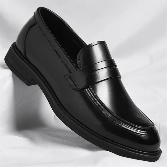 Mercier Men's Leather Loafers - 
Fashinoza