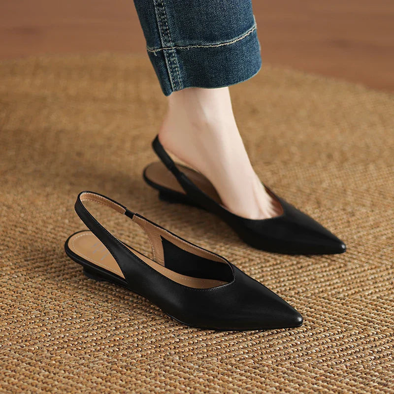 Leslie Women's Genuine Leather Pumps