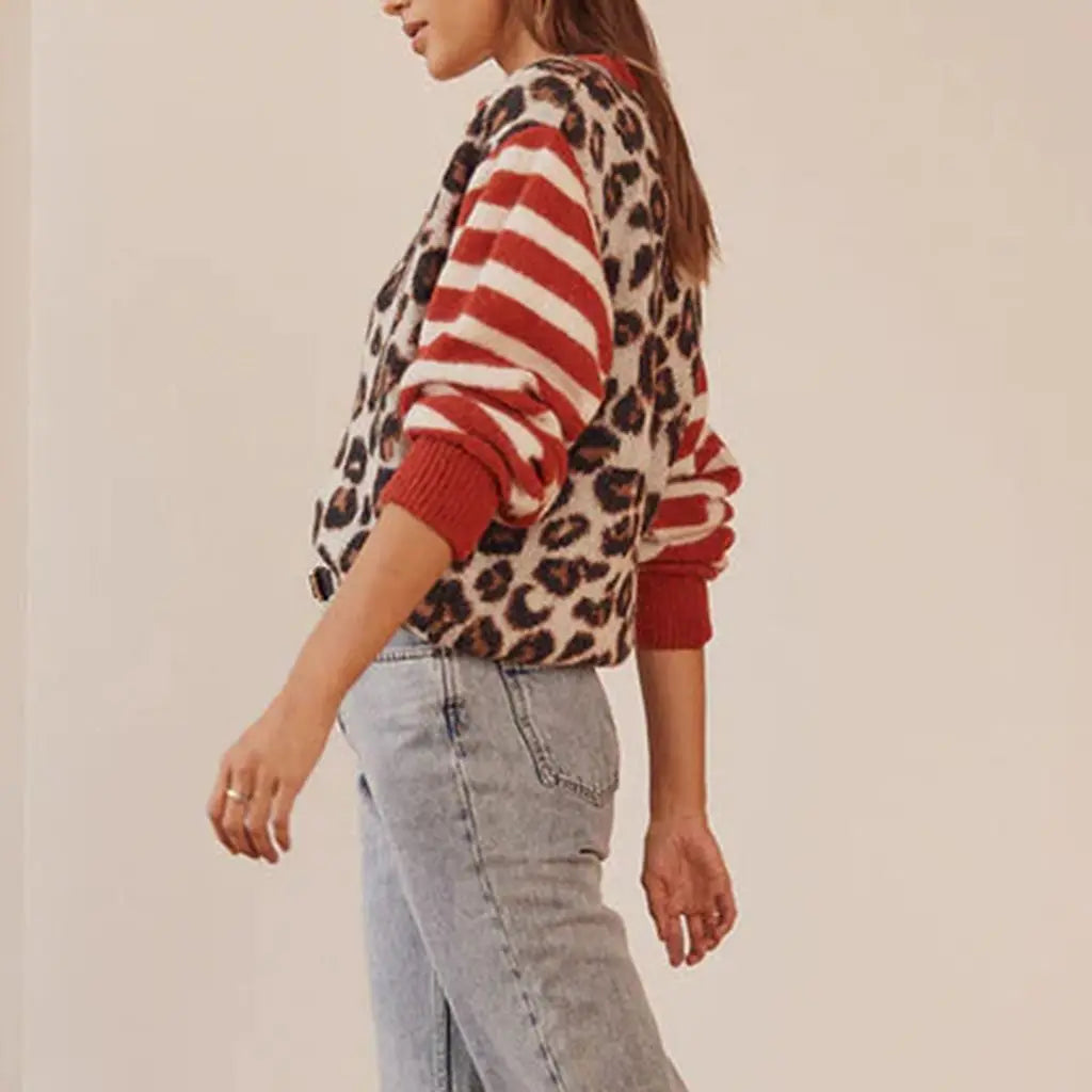 Women’s Ferocia Leopard Sweater