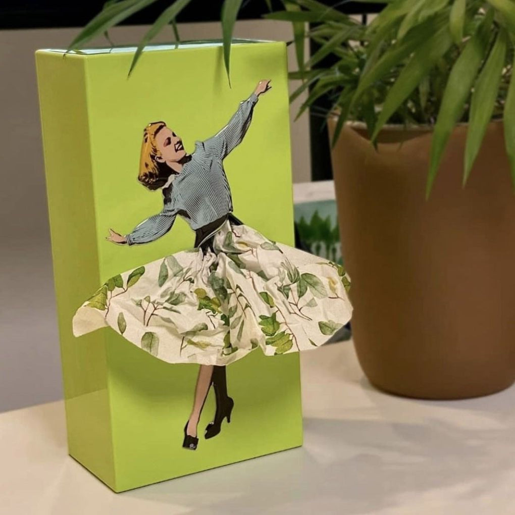 Decorative Tissue Box Skirt Design