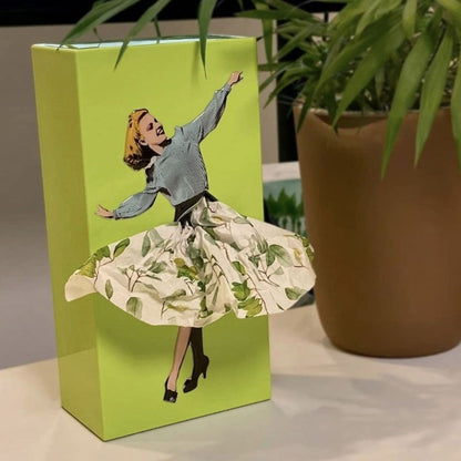 Decorative Tissue Box Skirt Design