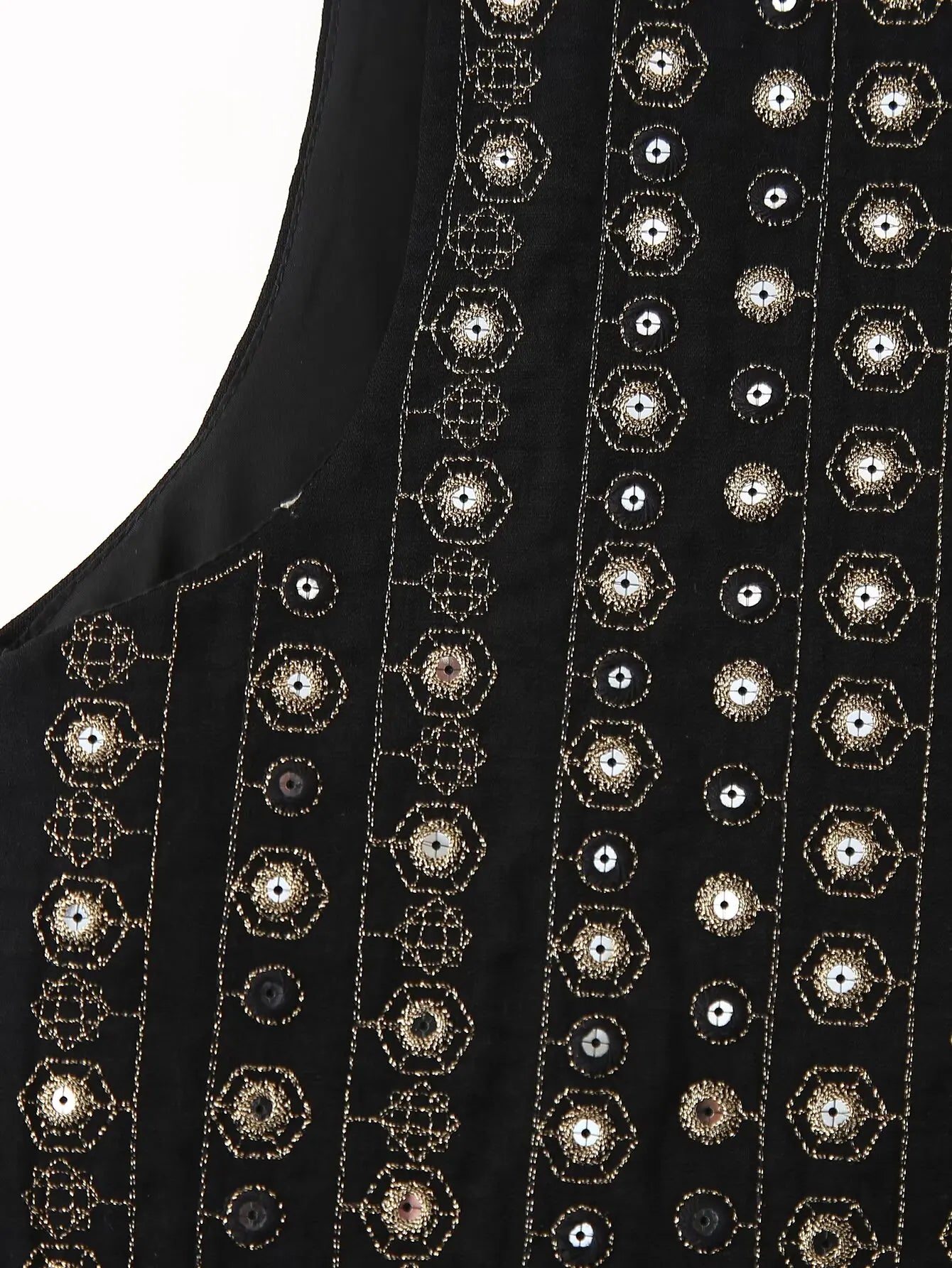 Women's Boho Sequin Vest