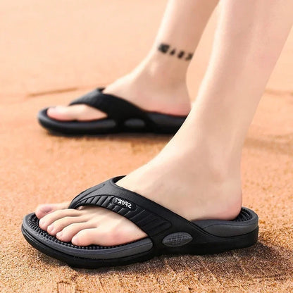 Men's Orthopedic Sandals Arch Support Contour Brown