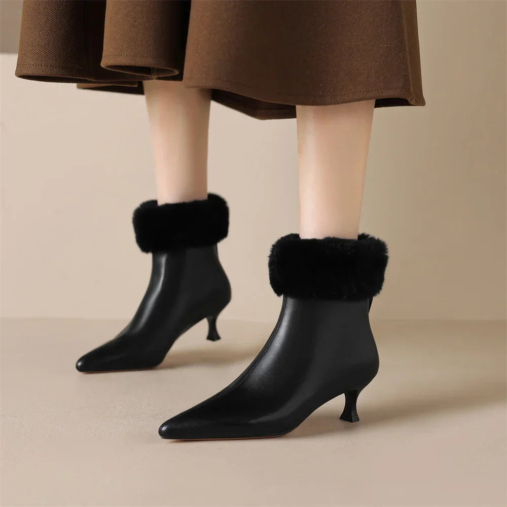 Clarks Women's Leather Ankle Boots