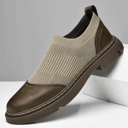 Men's Ace Leather Mesh Shoes