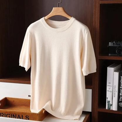 Men's Round Neck T-Shirt Everyday Wear - Fashinoza