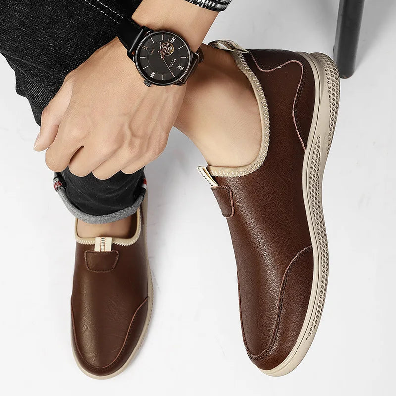 Wesley Genuine Leather Loafers