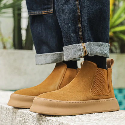 Marco Men's Suede Chelsea Boots
