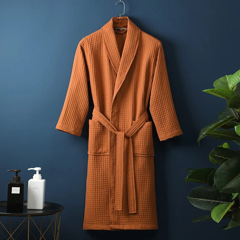 Isabel | Women’s Spring Waffle Lounge Robe