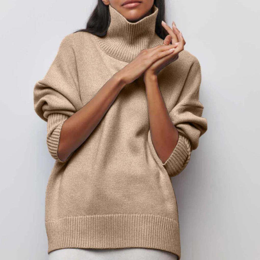 Women's Roll Neck Sweater