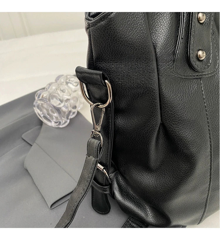 Lunelle Women's Large Soft Leather Tote Bag