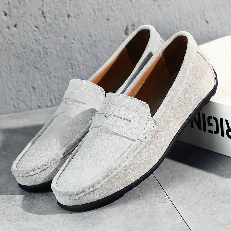 Men's Soft Loafers Comfortable Slip On Shoes