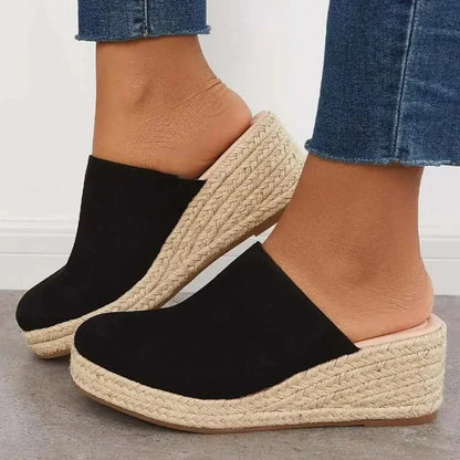 Casual Orthopedic Wedge Mule Sandals