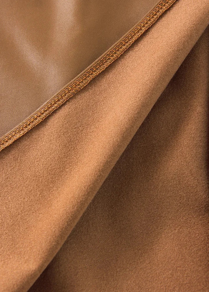 Maeve Leather Skirt