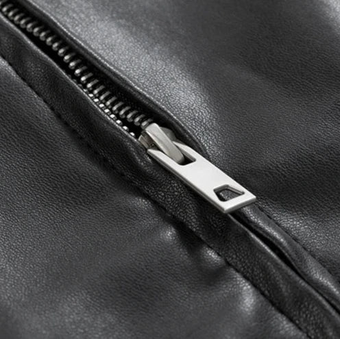 Alexander  | Men’s Oversized Leather Bomber Jacket