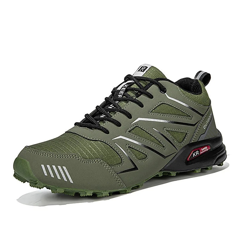 Orthopedic Men's Waterproof Hiking Shoes Non-Slip All-Terrain Outdoor Trekking Boots