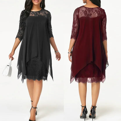 Women's Knee Length Dress Inner Layer