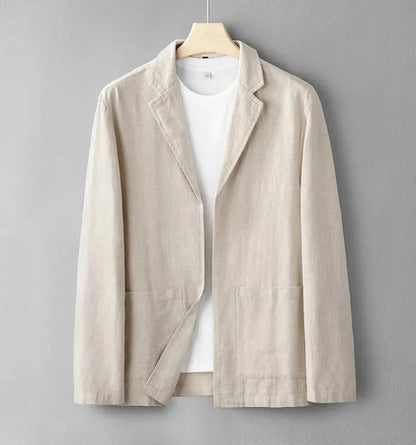 Aldric Men's Linen Formal Blazer