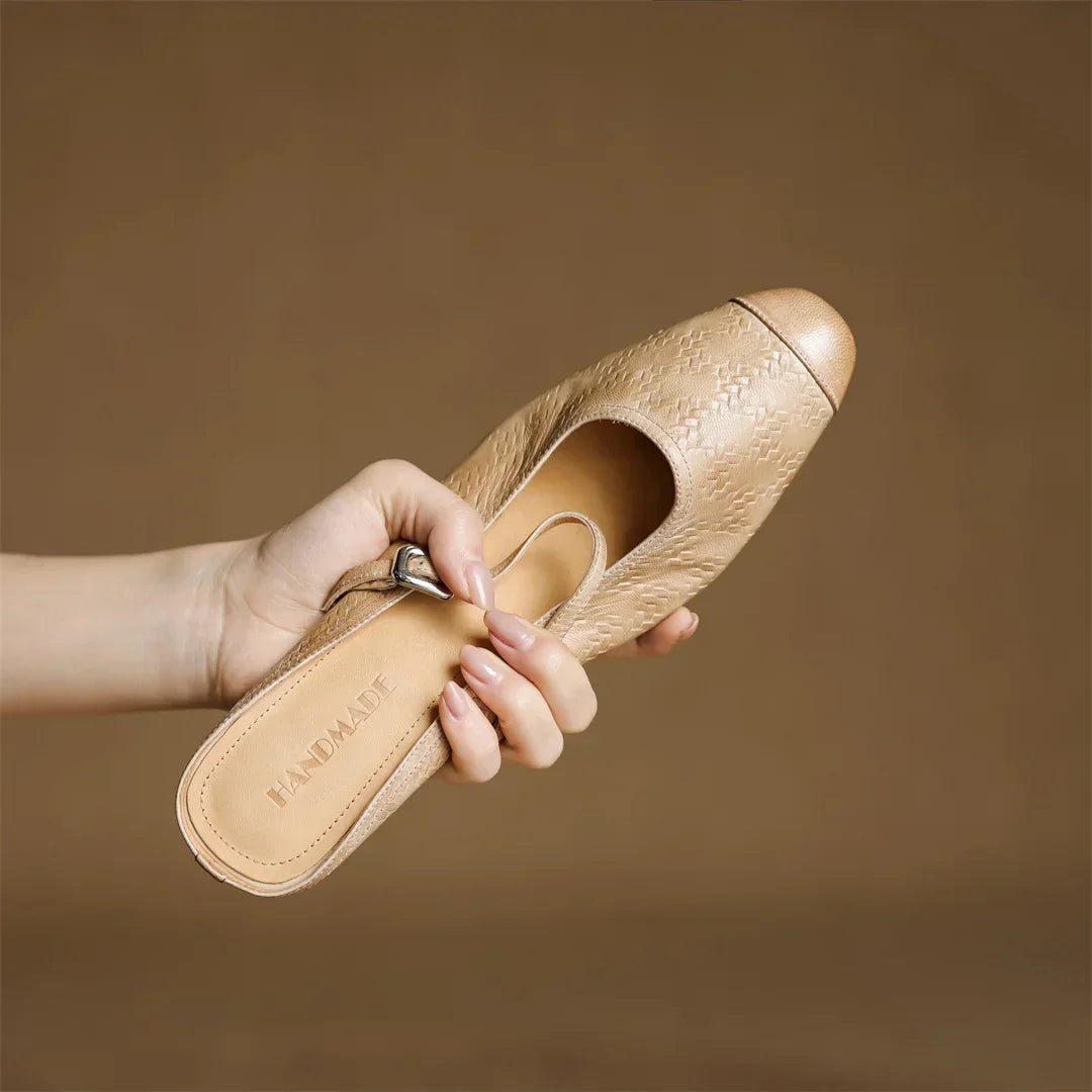 Margaux Women's Genuine Leather Mules