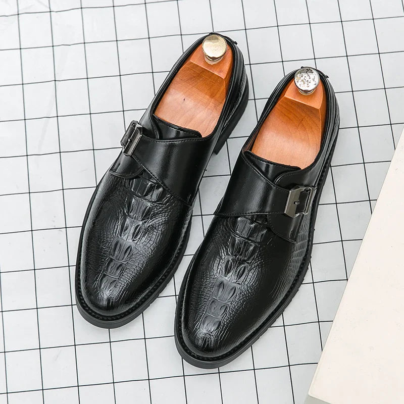 Men's Zenvor Genuine Leather Shoes