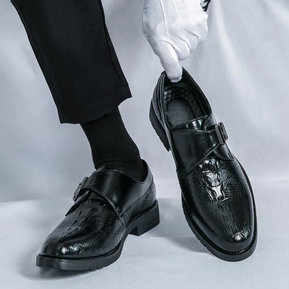 Men's Zenvor Genuine Leather Shoes