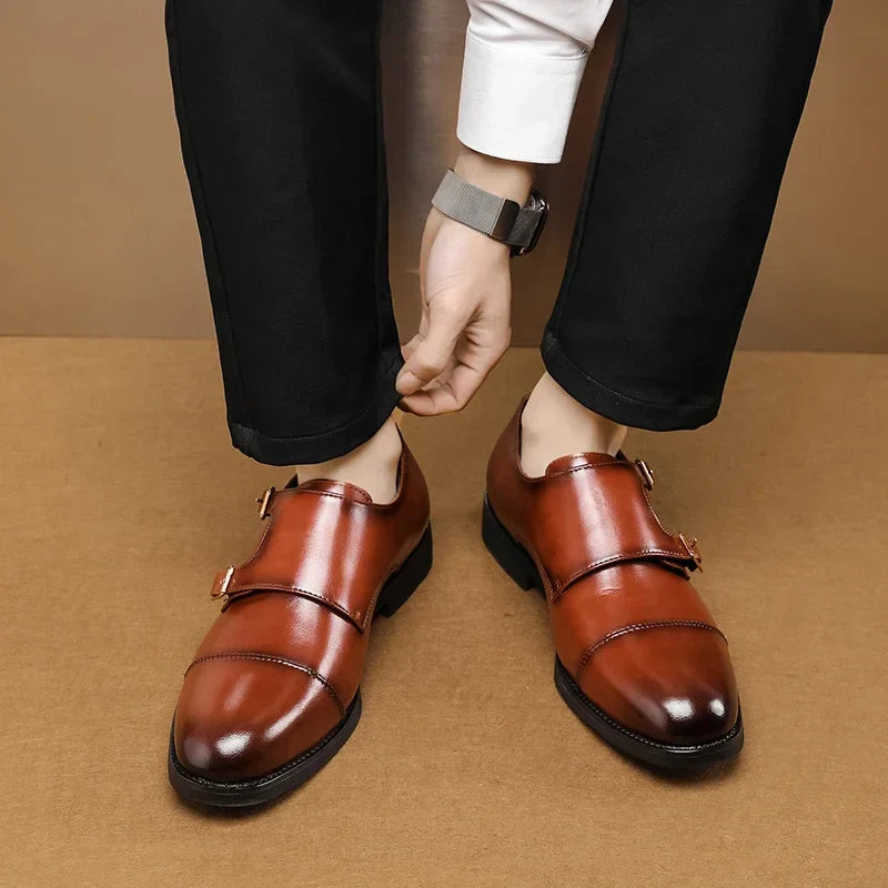 Men's Grandeur Monk Strap Shoes
