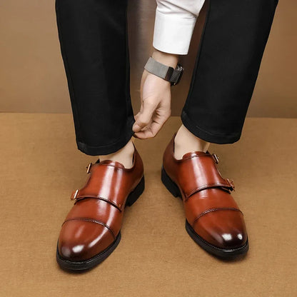 Men's Grandeur Monk Strap Shoes