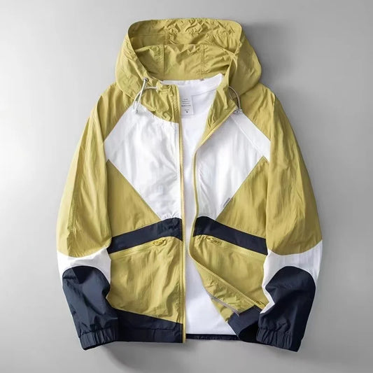 Aero Ridge Men's Windbreaker Jacket - 
Fashinoza