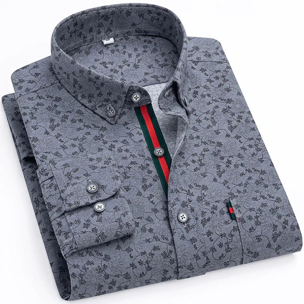 Maverick Men's Button Up Work Shirt Cotton