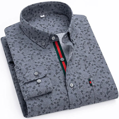 Maverick Men's Button Up Work Shirt Cotton
