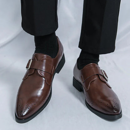 Men's Bucklor Genuine Leather Shoes