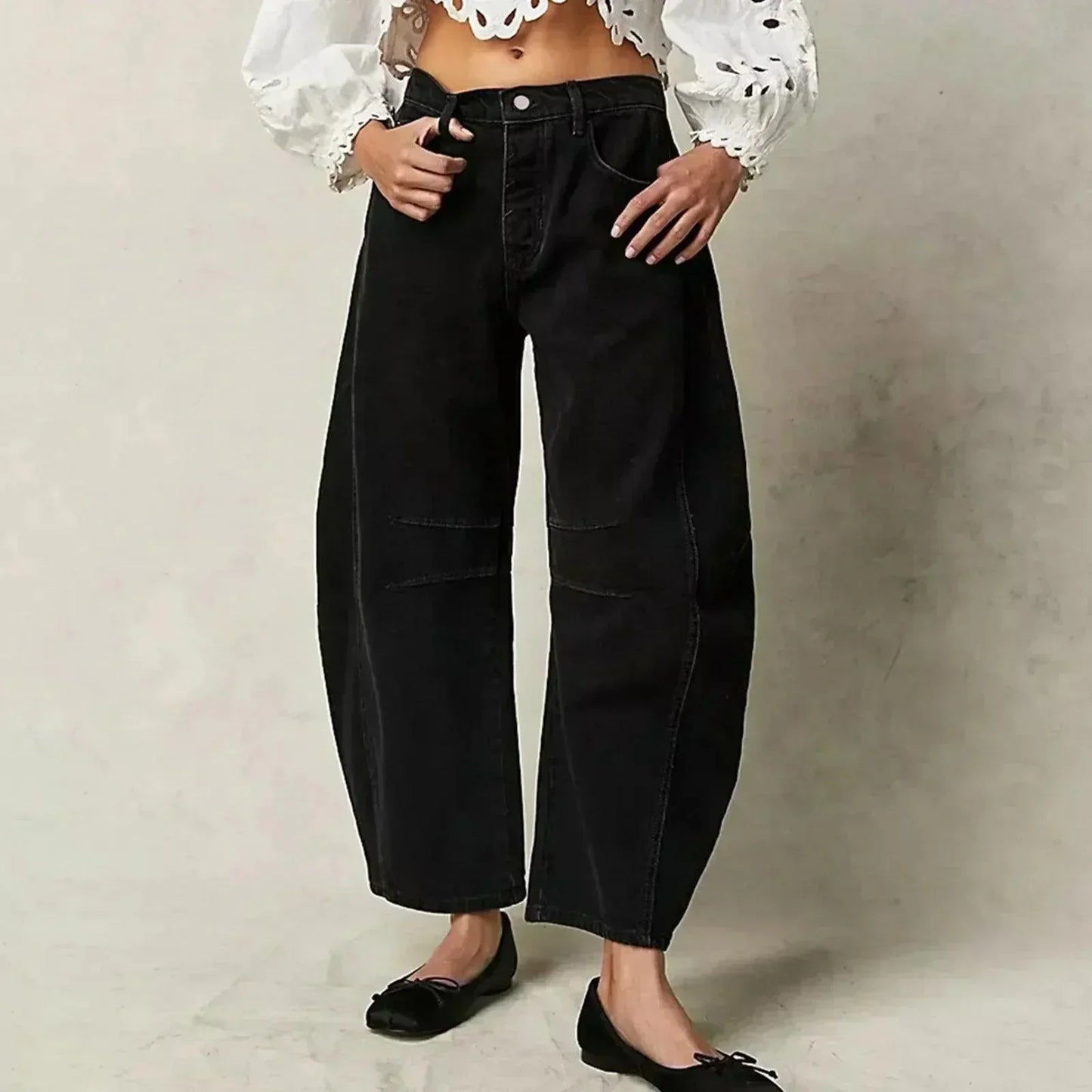 Claire | Women’s Relaxed Fit Straight Pants