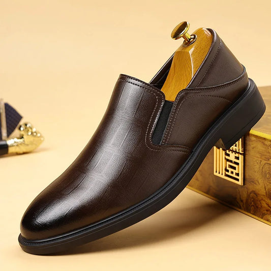 Victornio Men's Leather Loafers - 
Fashinoza