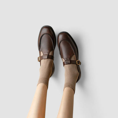 Women's Orthopedic Mary Jane Shoes Square Toe