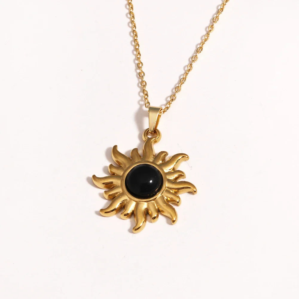 Aurora Spiral Sun Pendant